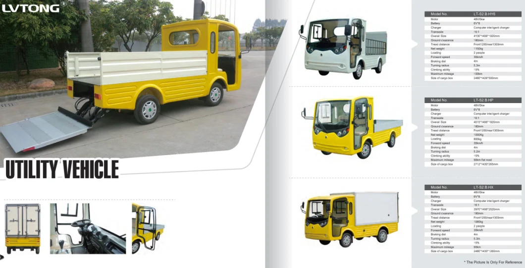 Electric Sightseeing Bus Golf Wholesale Battery Passenger Electric Small Car Mini Car 2 Seater