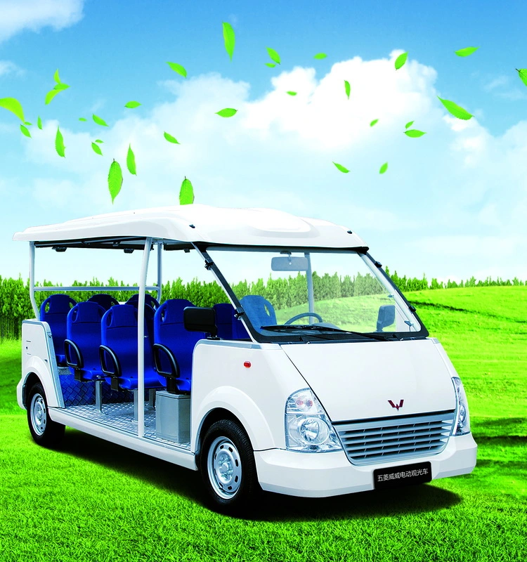 Custom Made 2 4 6 8 Seater Golf Cart Battery Powered Shuttle Classic Sightseeing Utility Electric Car with CE &amp; SGS