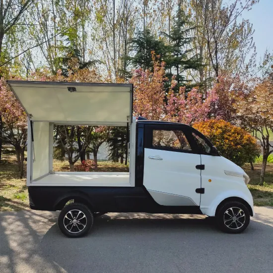 Chinese EEC Certified L7e Mini Fast Food Delivery Electric Motorcycle Van Cars