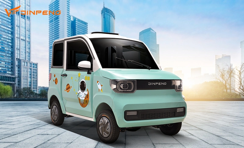 Mini Electric Car From Jinpeng for Passenger Small Electric Vehicles Factory Manufacture for Adult Low-Speed EV