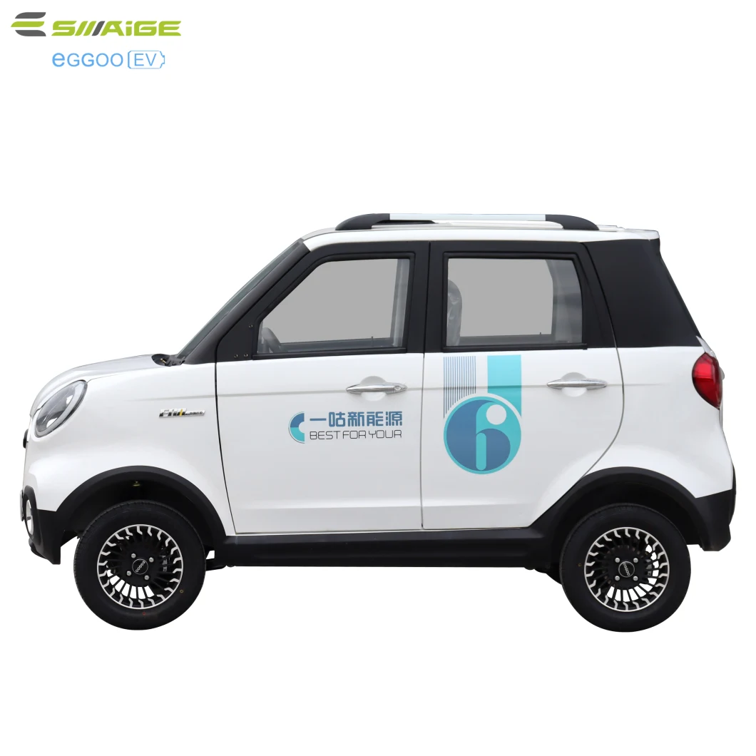 Lower Speed New Cars 4 Wheels 4 Seats Electric EV Cars Vehicles for Elder