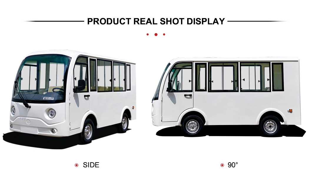 8 Passage Closed L108D-FB Electric Sightseeing Bus Golf Wholesale Battery Passenger Electric Small Car Mini Car
