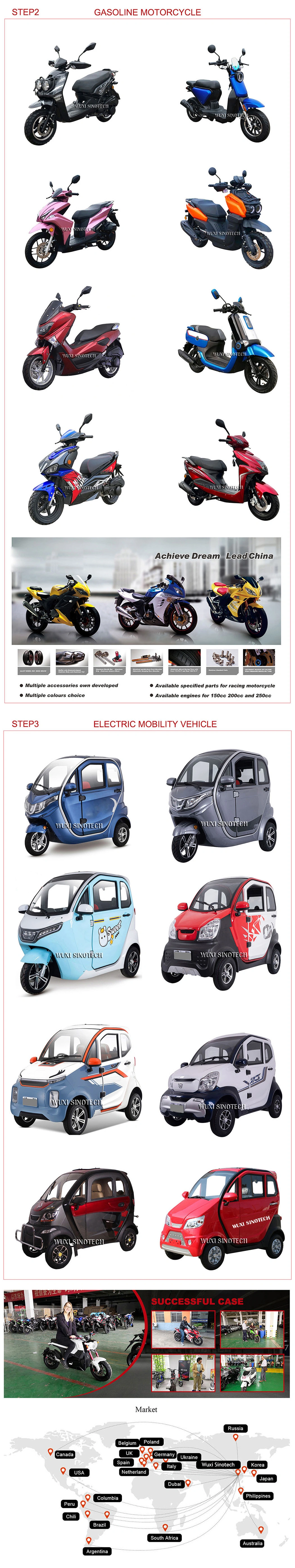 Electric Car for Food Delivery Ridder with Removable Battery Electric Scooter