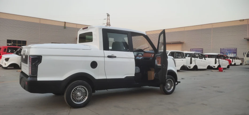 China Electric Car 2023 New Rear Drive Pickup Double Row Electric Pickup