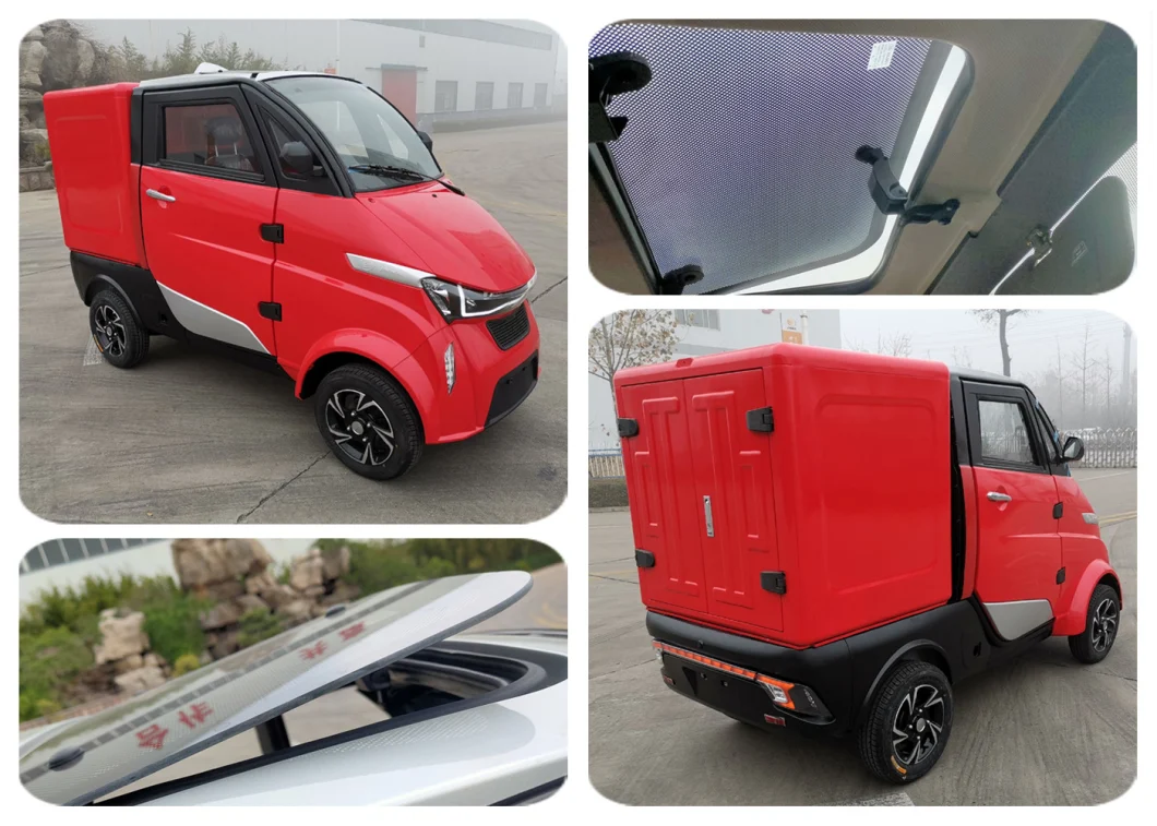 EEC Coc Ce Small Electric Food Cargo Car for Delivery Takeaway