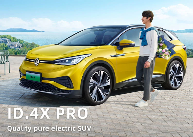 VW ID4crozz ID4 ID4X Four-Wheel Electric Vehicles Support New Energy Vehicles with Fast Charging and Driving Range of 600km