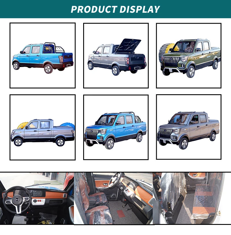 Hot Sale Good Quality Pickup Electric Car Chinese Cheap Electric Cargo Car Delivery Car Mini Cargo