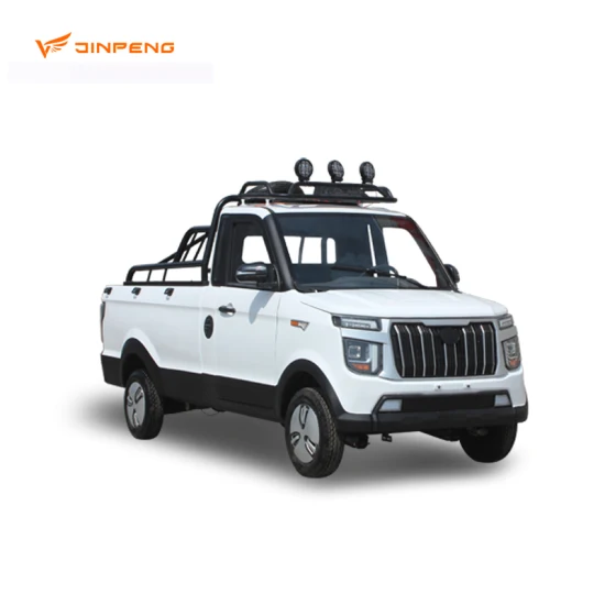 Jinpeng Small EV Electric Mini Car with Back Cargo Delivery