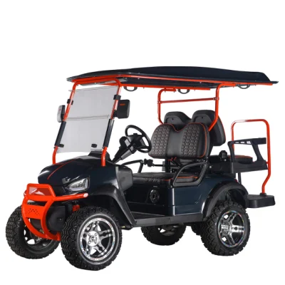 New Model 4 Seater Electric Golf Car Global Sale Lifted Golf Car