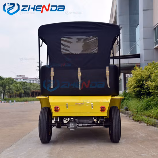 2023 New 5 Passengers Electric Classic Car for Resort